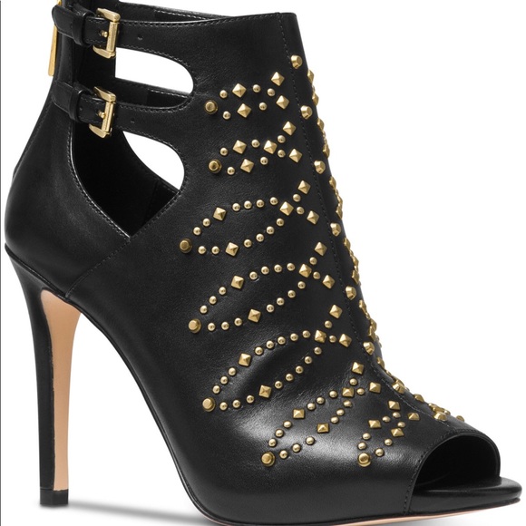 Michael Kors Jordan’s Open Toe Booties - Picture 5 of 6